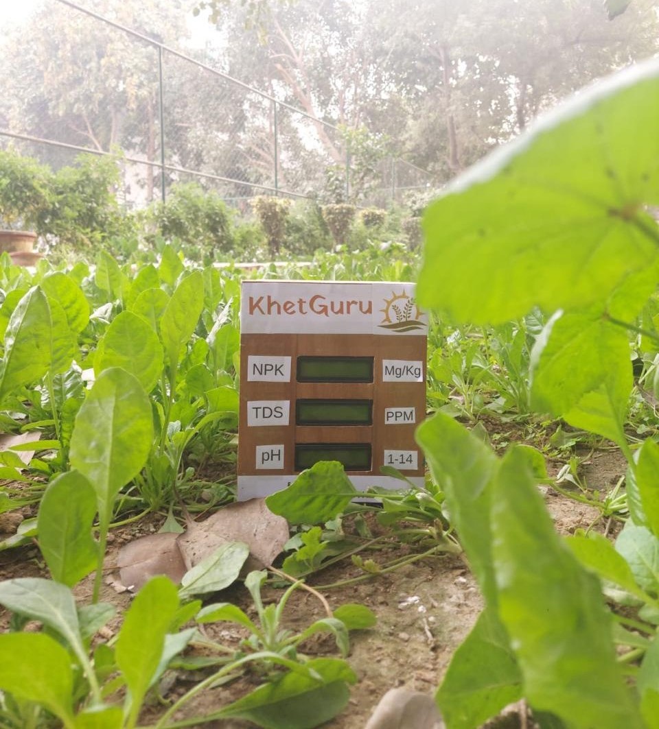 A picture of the device